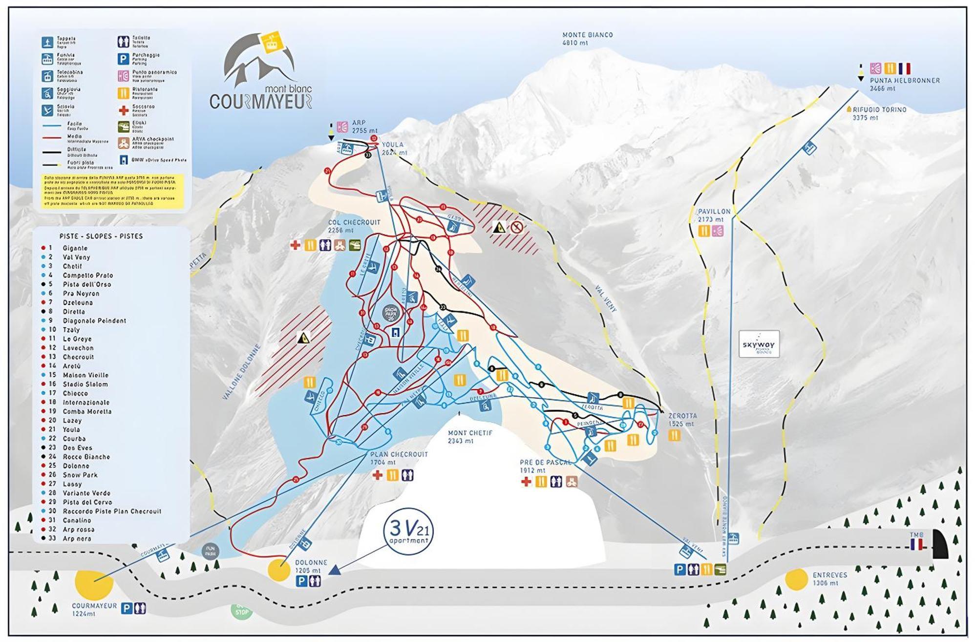 Courmayeur 3V21 Eksteriør billede